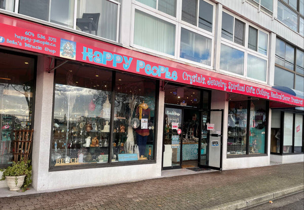 🌊 Discover Happy People Shop by Bella’s Miracle Shop in White Rock — A Seaside Sanctuary of Crystals, Boho Fashion & jewelry, unique Gifts and Healing Treasures