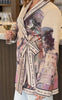 Cream Italian watercolor wrap jacket by Take me to Italy